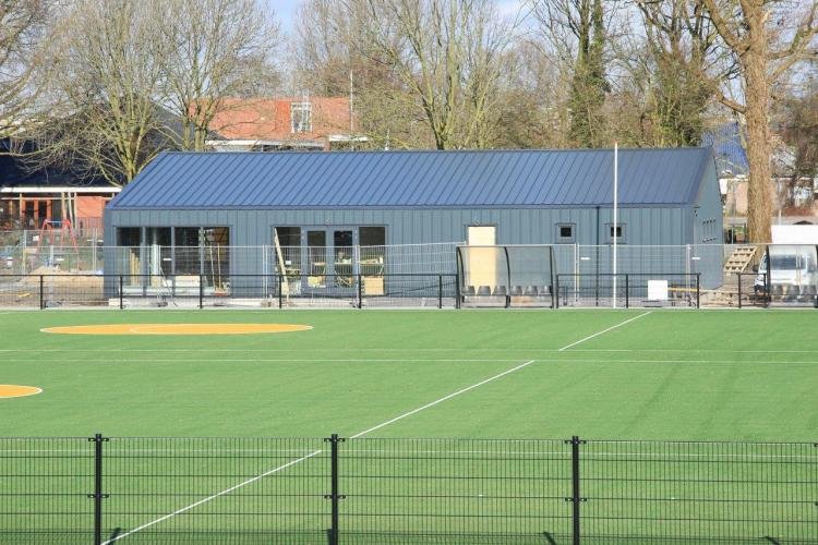 Afbeelding: foto van de nieuwe locatie van Sporting Badhoevedorp. Foto Henk Roolvink.