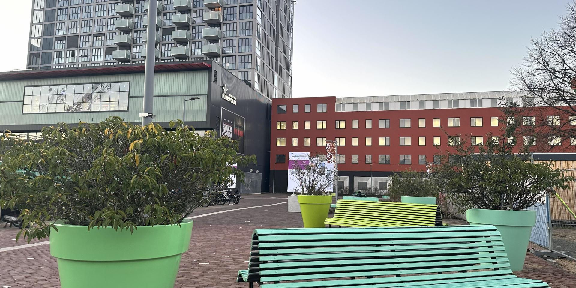 Raadhuisplein is tijdelijk ingericht