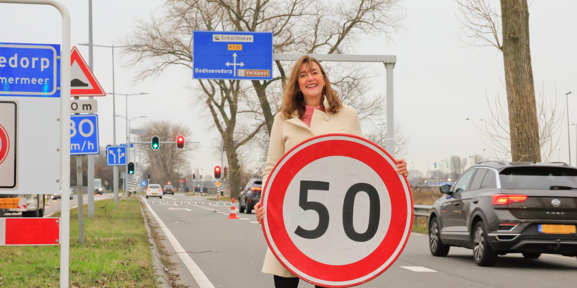 Lagere snelheid Schipholweg: van 80 naar 50 kilometer per uur