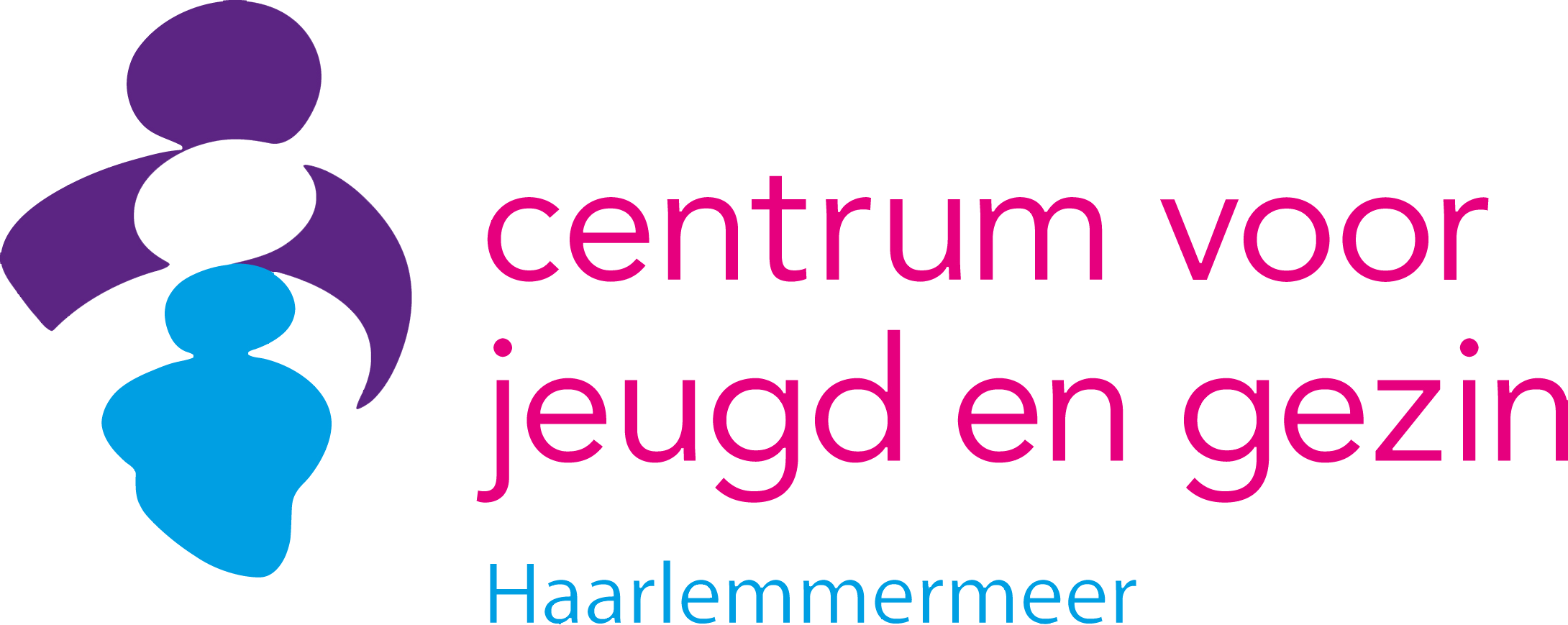 Logo van Centrum voor Jeugd en Gezin dat doorverwijst naar de homepage van Centrum voor Jeugd en Gezin