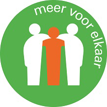 Logo van Meer voor Elkaar dat doorverwijst naar de homepage