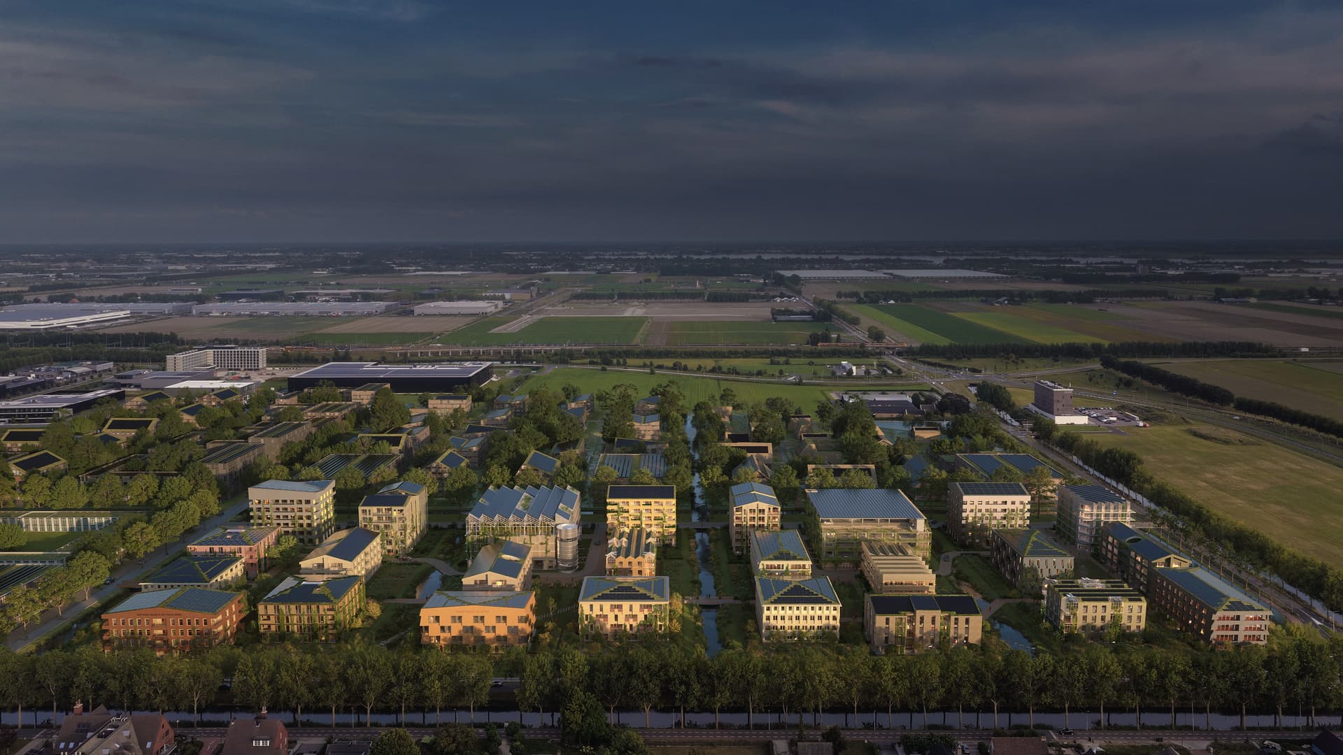 Vogelvluchtimpressie Ons Erf