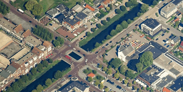 Luchtfoto Verkeer Nieuw-Vennep