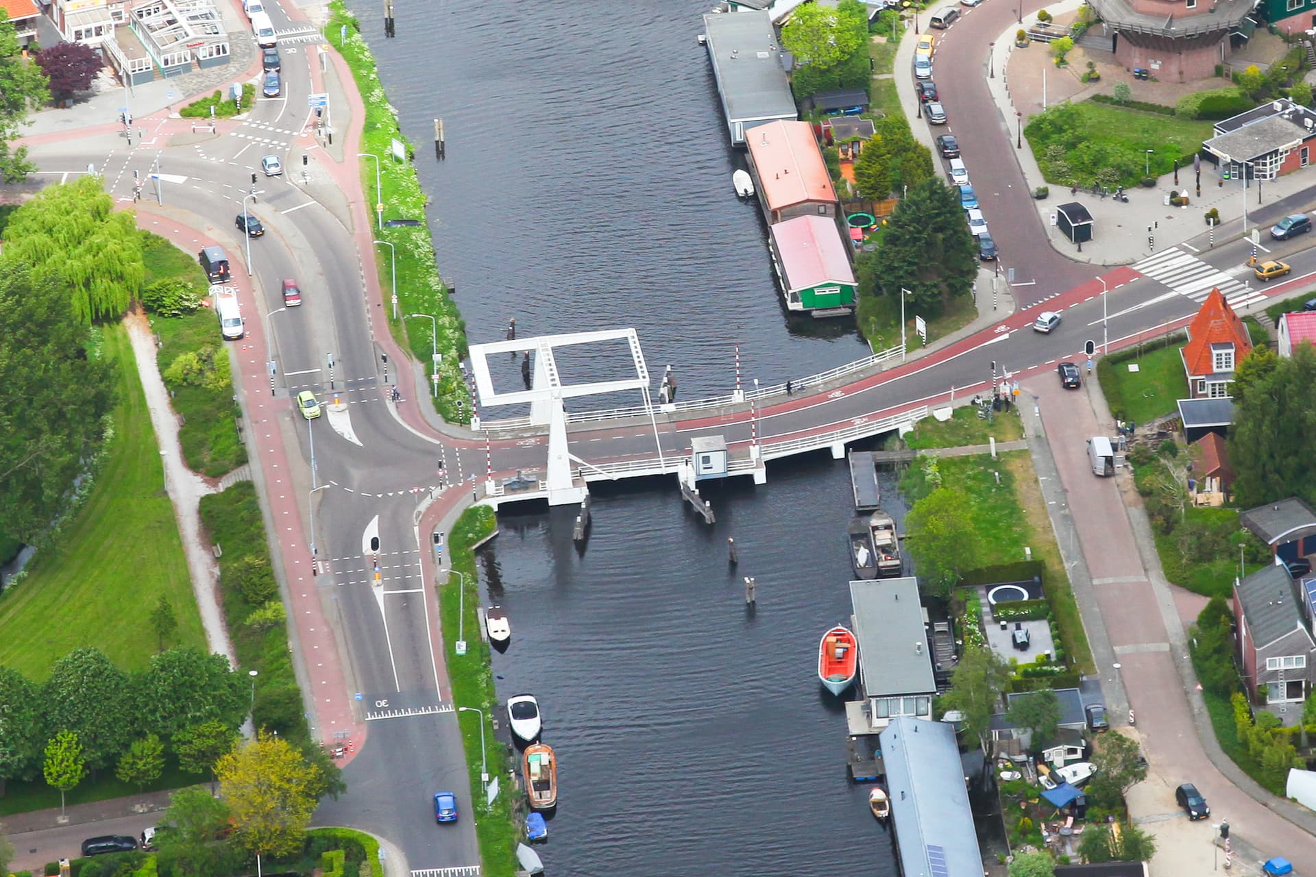 Beeld: Luchtfoto Sloterbrug, foto: Henk Roolvink.