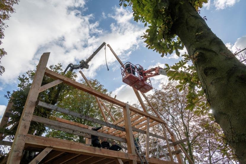 Bouw Gerritshoeve in beeld