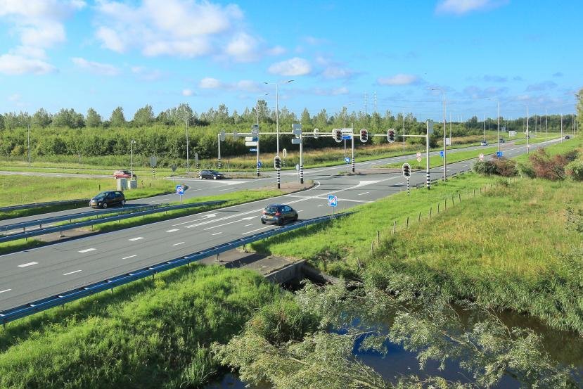 Aansluiting Nieuwe Bennebroekerweg op de N205, Driemerenweg