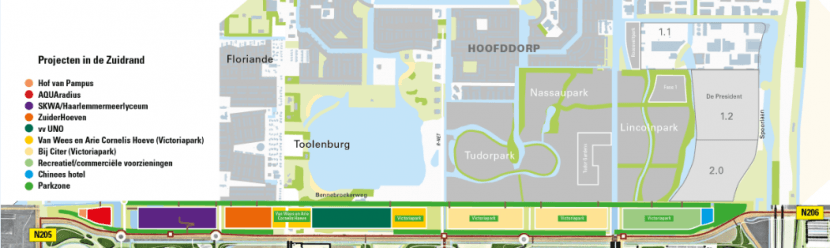 Overzicht projecten Hoofddorp zuid nov 2017