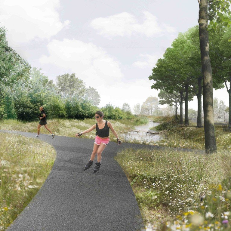 Voorbeeld van de Groene AS