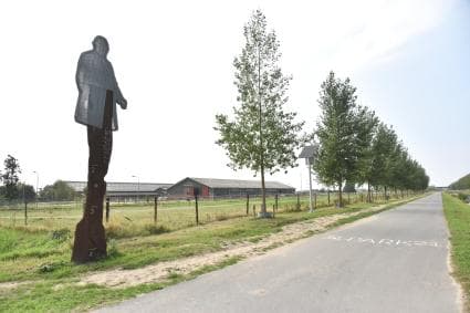 Afbeelding, foto van polderfiguur van Jan Anne Beijerinck (foto: Danny de Casembroot)