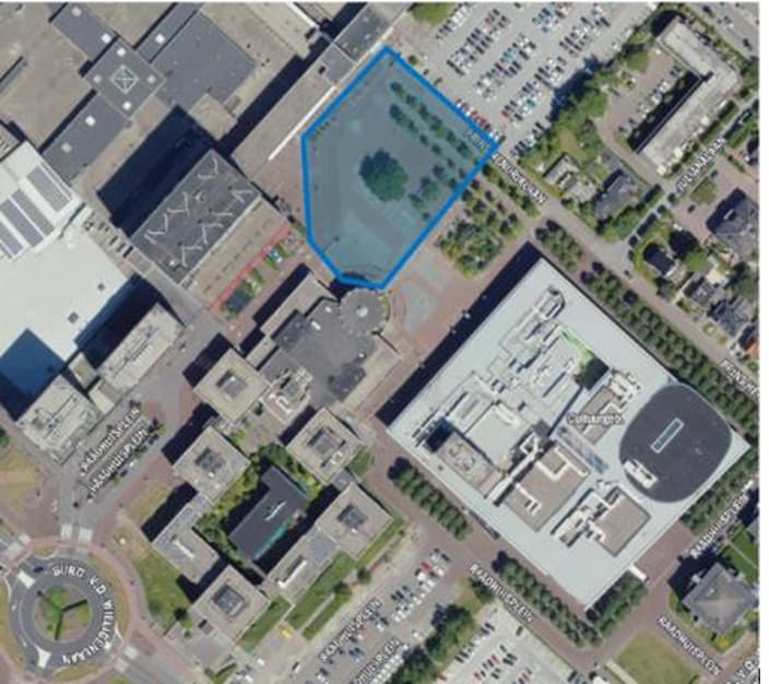 Locatie werkzaamheden riolering Raadhuisplein