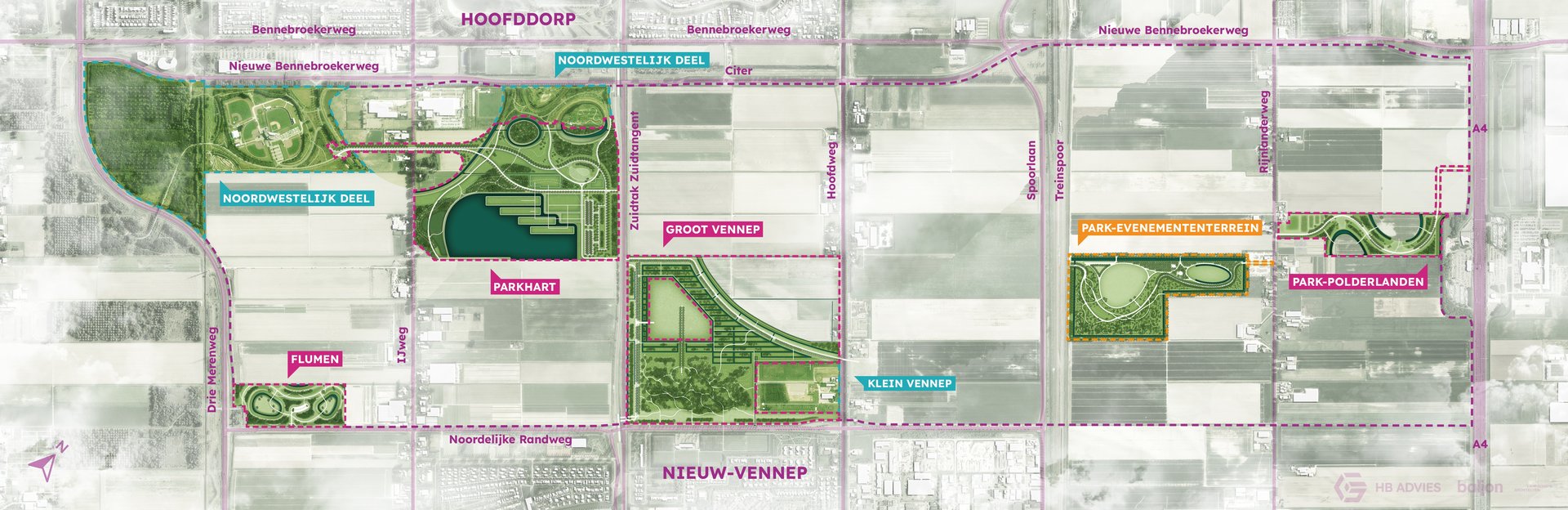 Overzichtskaart PARK21