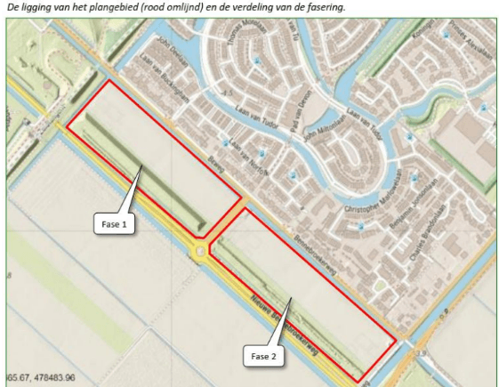 Ligging Victoriapark op de kaart