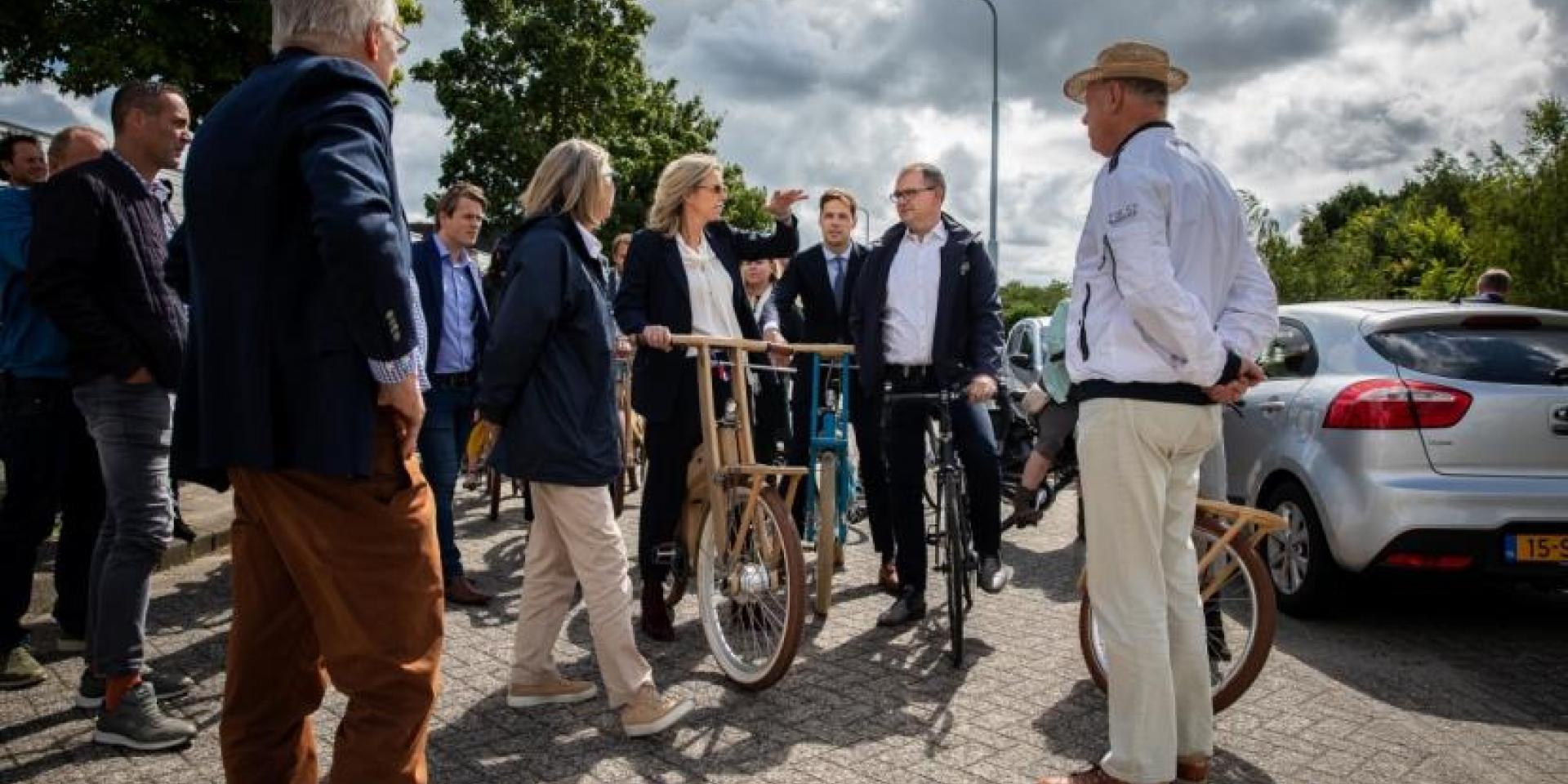 In juli 2019 was minister Ollongren op bezoek in Rijsenhout.