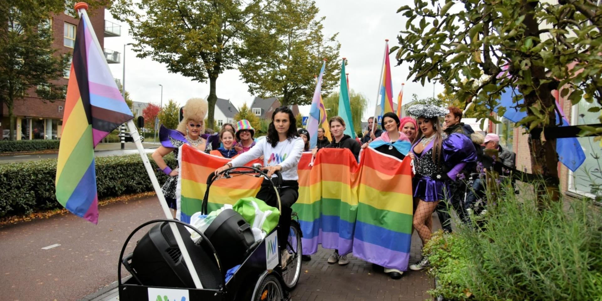 De eerste Pride Walk in Haarlemmermeer