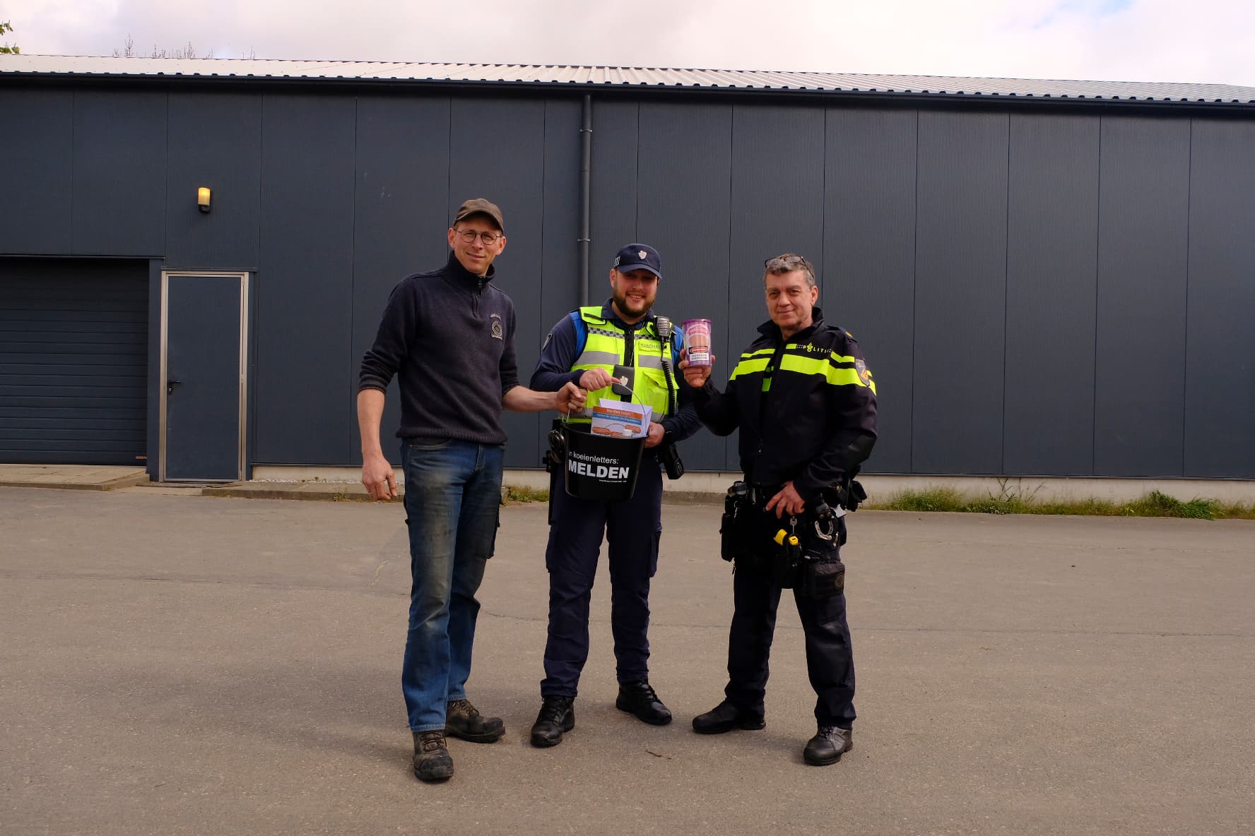 Politie en boer