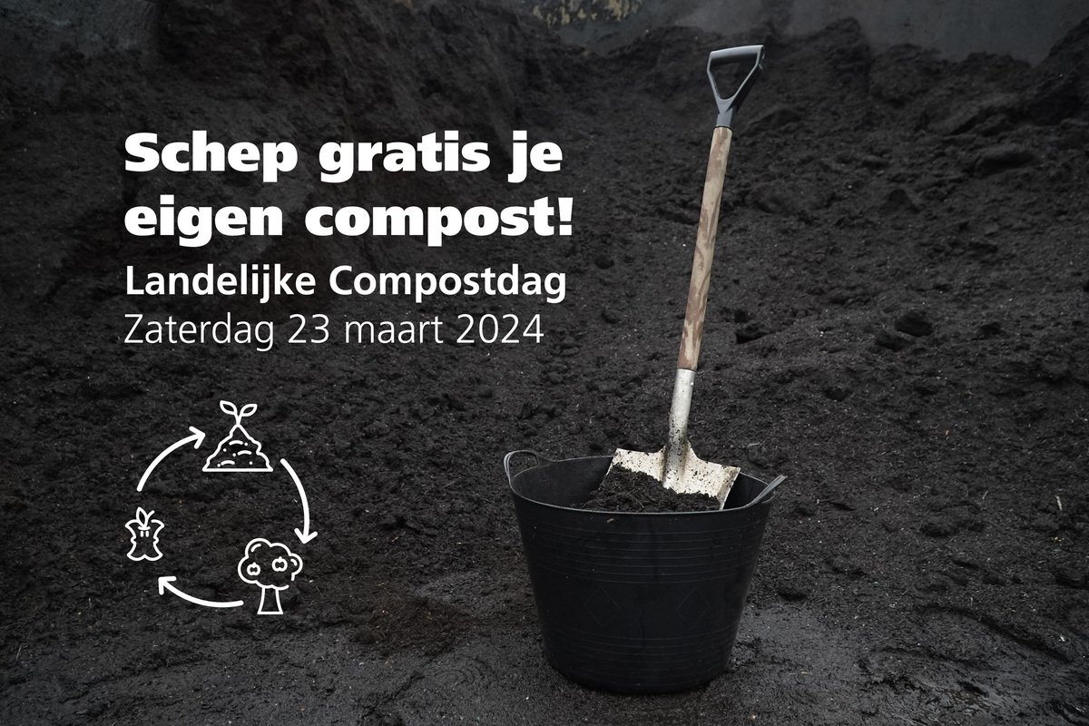 Inwoners kunnen op verschillende locaties gratis compost scheppen