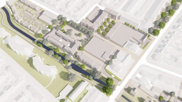 Het Definitief Stedenbouwkundig Ontwerp (DSO) van Badhoevedorp Centrum.