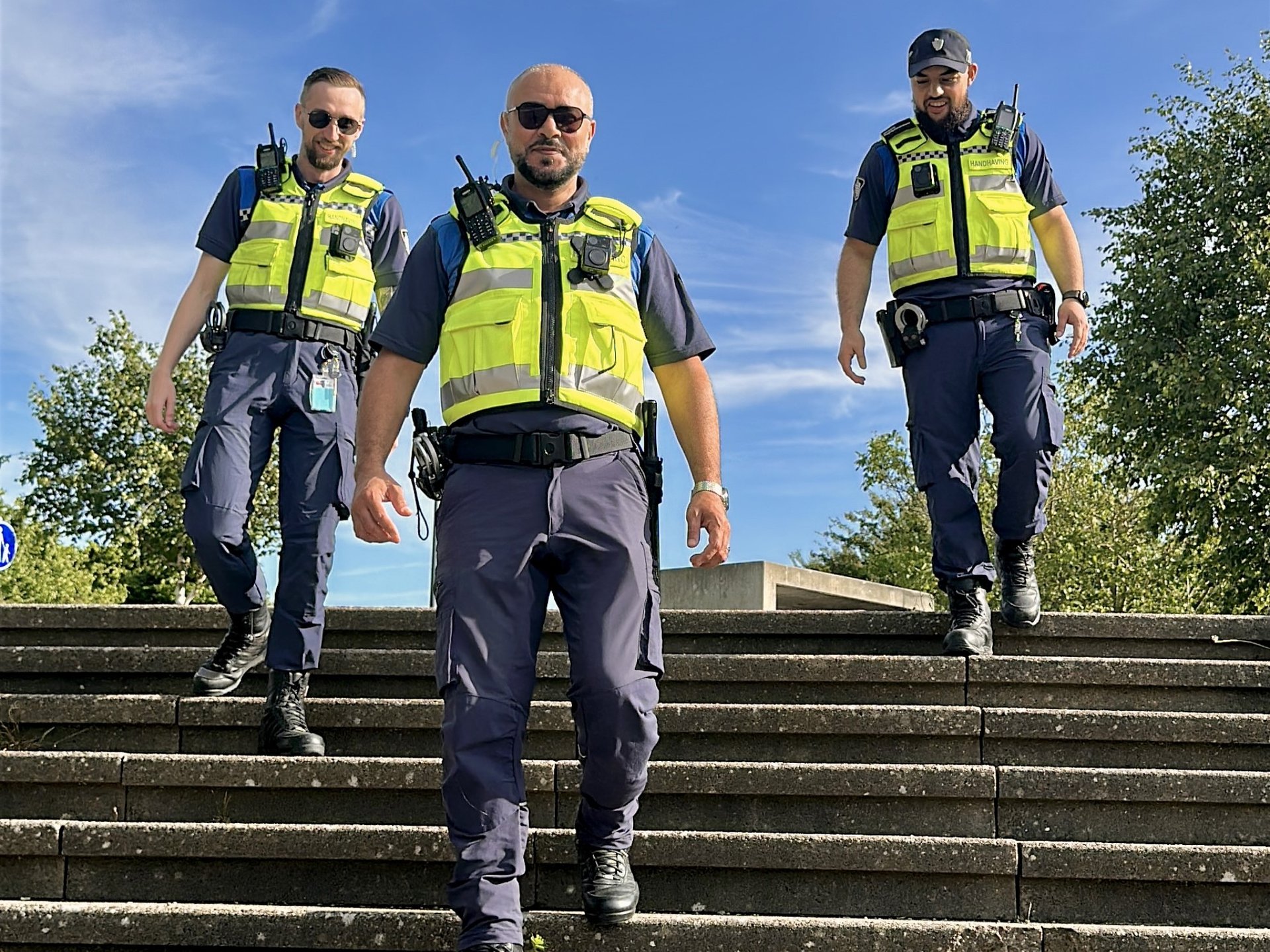 Van links naar rechts: Kevin, Toufiq, Bilal. Foto: Gemeente Haarlemmermeer