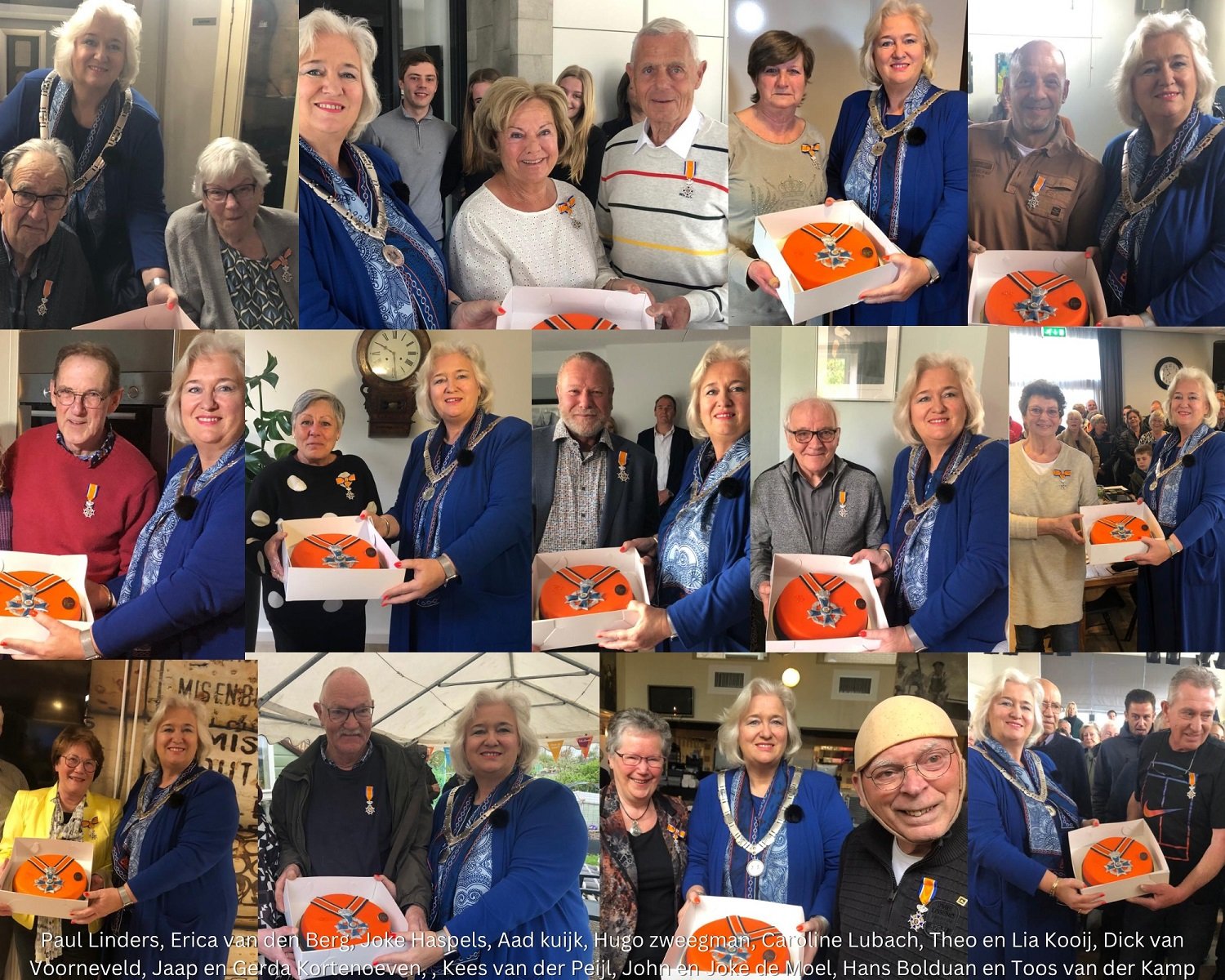 Alle Haarlemmermeerse gedecoreerden