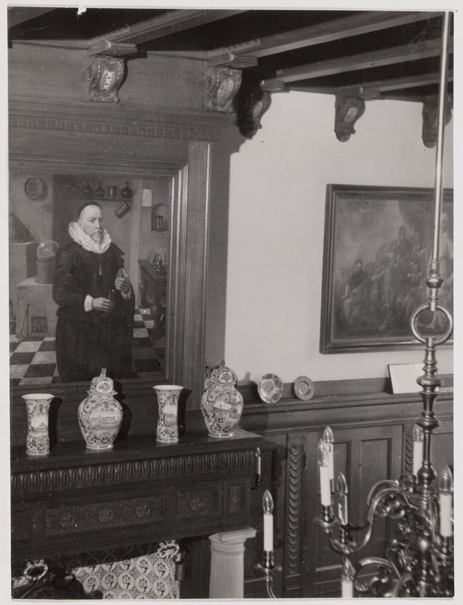 Een schilderij van Lucas Bols