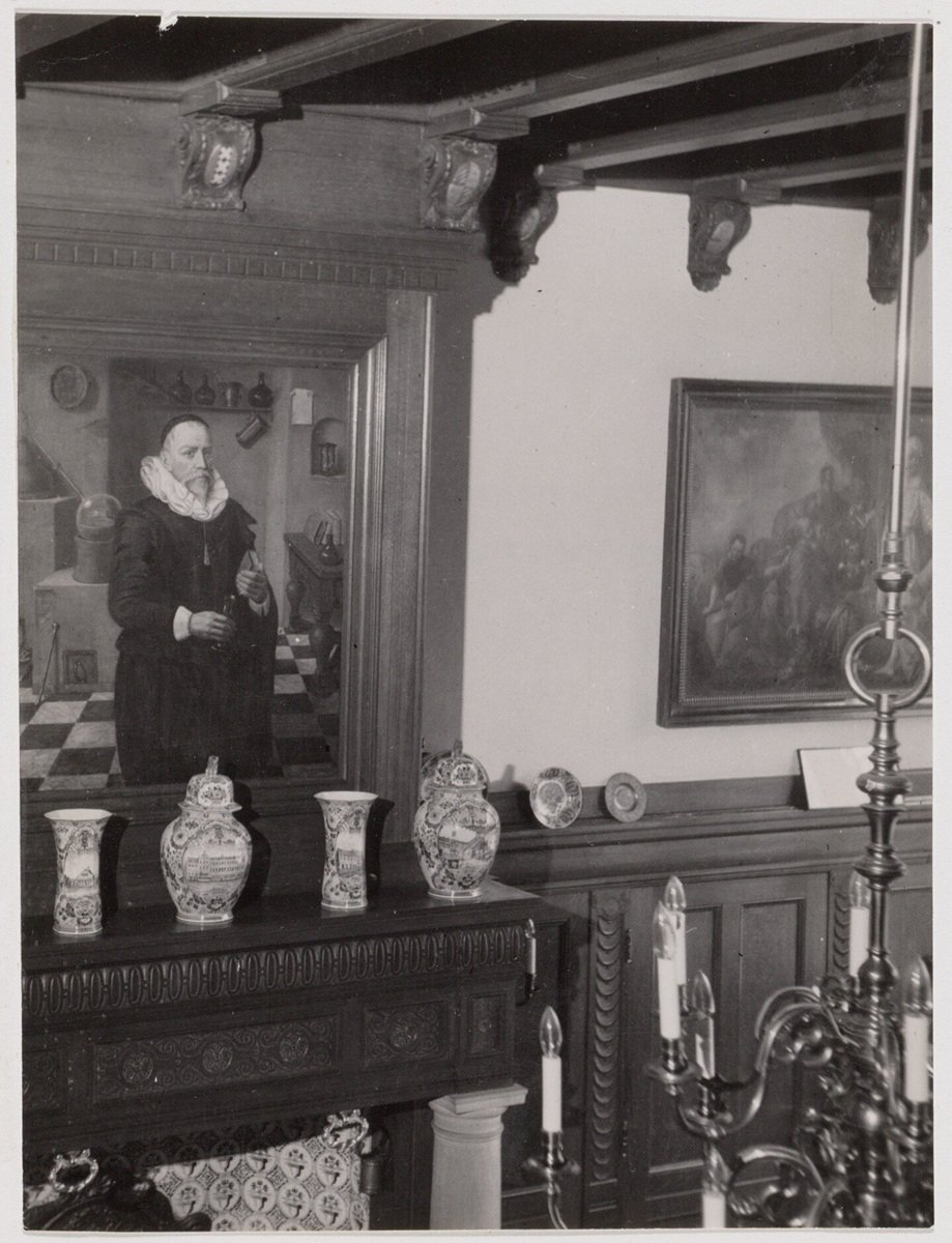 Een schilderij van Lucas Bols